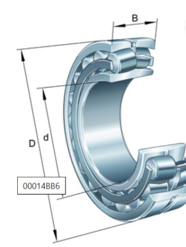 BEARING, 22205-E1-XL-K