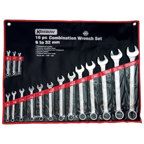 COMBINATION WRENCH 6-32MM 16PC LPCWS2