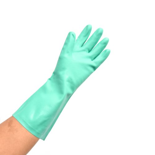 GLOVE NITRILE (L) GREEN SRSG405