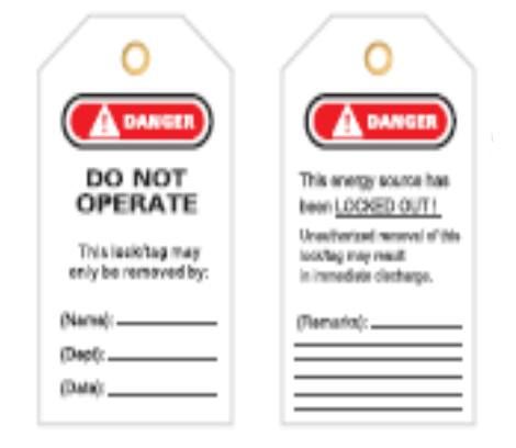 TAGOUT GENERAL