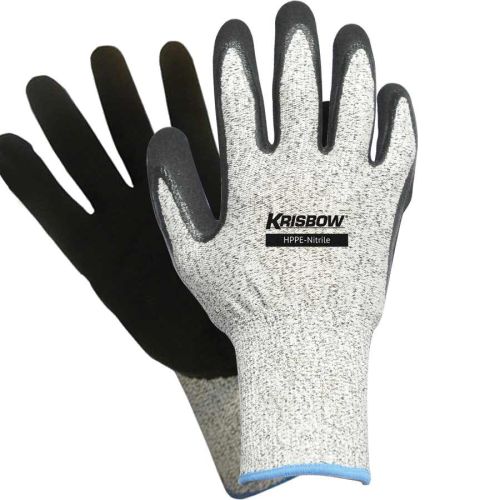 GLOVE HPPE NITRILE CUT RESISTANT SRSG504