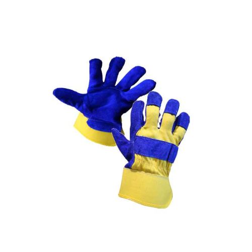 WORK GLOVE BLUE LEATHER SRSG203