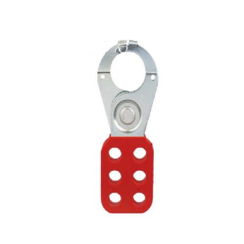 HASP STEEL W/ HOOK LOCK 1IN 6 HOLES