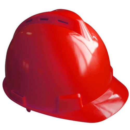 HELMET FRONT BRIM VENTED RED SRHV10R