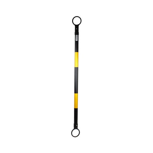 CONE BAR RETRACTABLE 1.3-2.15 M BLK/YLW