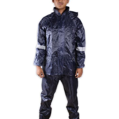 RAINSUIT PVC (M) BLUE NAVY SRRS11