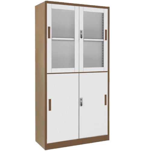 FILE CABINET SLIDING 40X90X185CM 4 DOORS