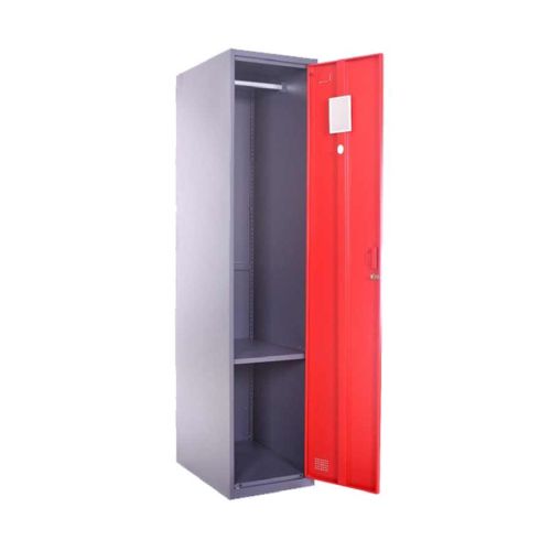 LOCKER 1 DOORS SINGLE COLOUM RED