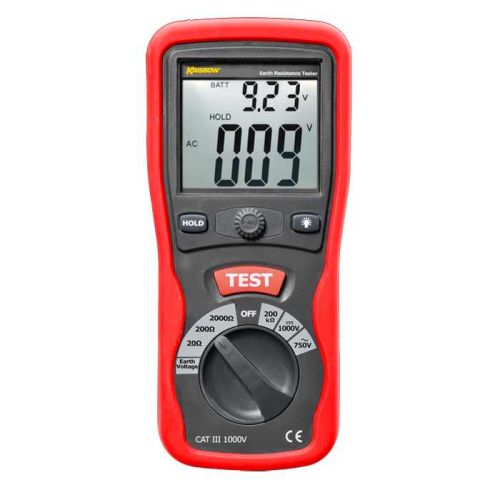 DIGITAL EARTH TESTER 2000 OHM