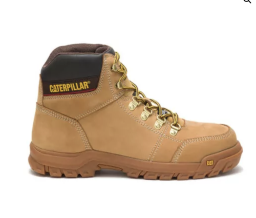 SAFETY SHOES, CATERPILLAR OUTLINE ST HONEY RESET SIZE 42